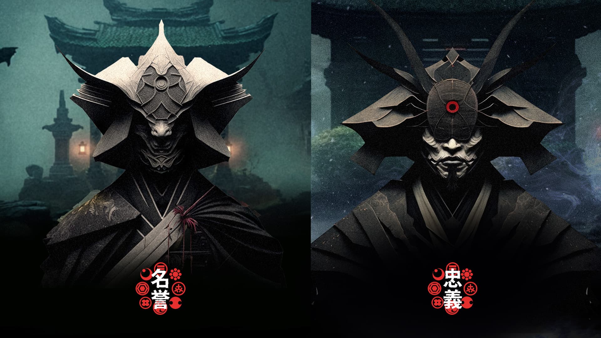 Ghosts Of Akō character concept design